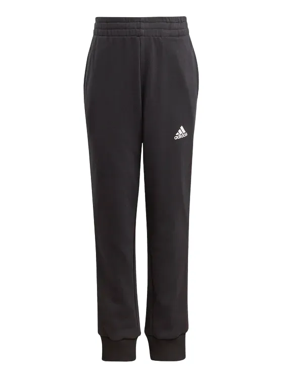 Adidas children's tracksuit with crewneck sweatshirt Essentials Logo IJ6378 red-black