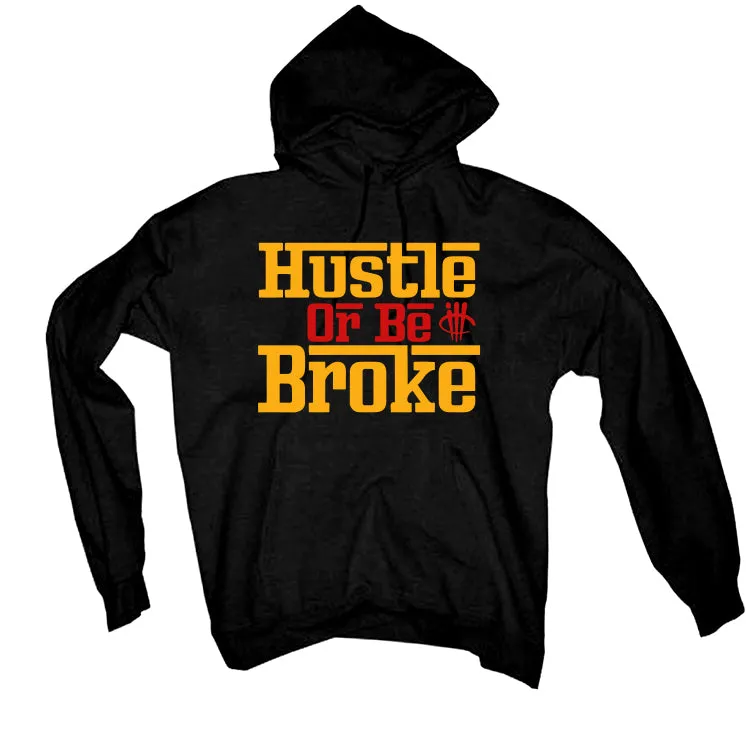 Air Jordan 7 “Citrus” 2022 Retro Black T-Shirt (hustle or be broke)