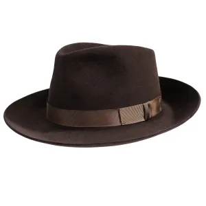 Australian Hatters |  Randwick Super Fine Furfelt | Brown