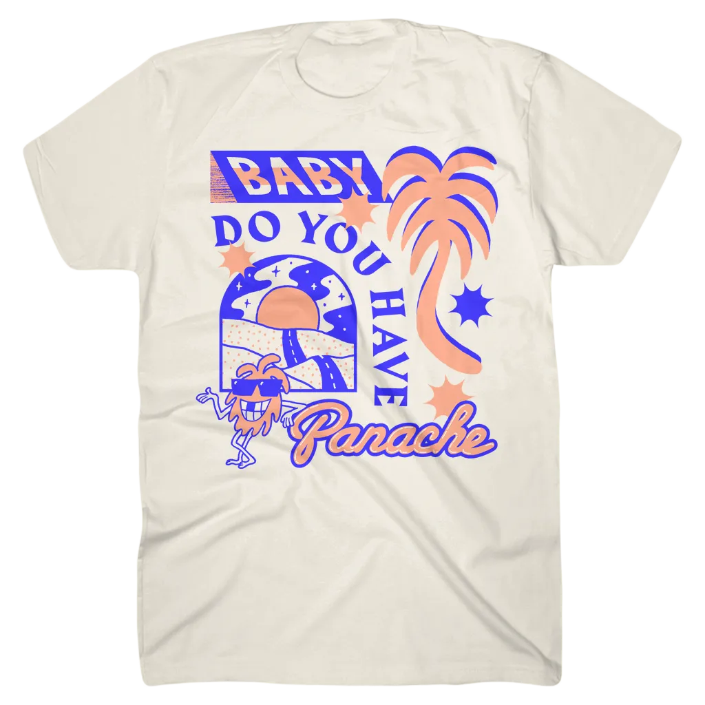 Baby Do You Have Panache? Soft Cream Adult T-Shirt