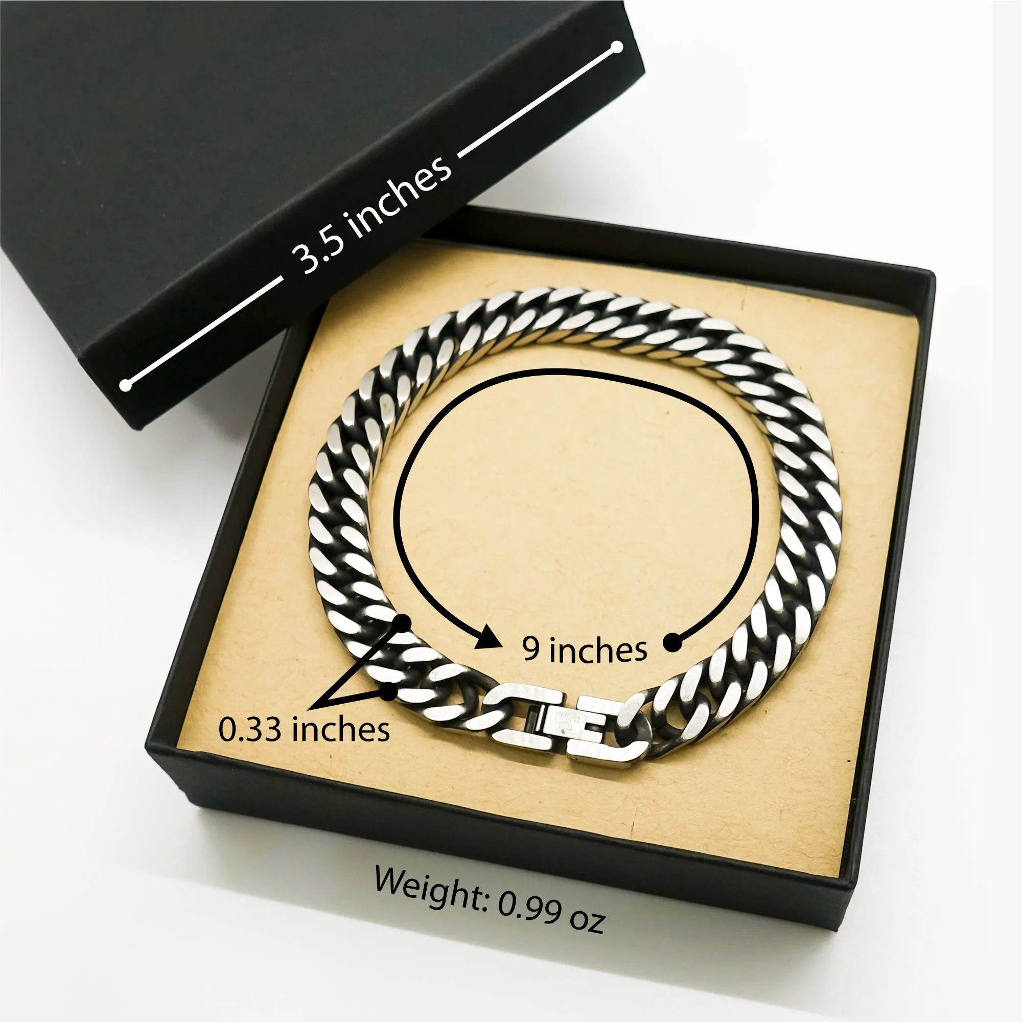 Badass Linguist Gifts, I'm Linguist not a magician, Sarcastic Cuban Link Chain Bracelet for Linguist Birthday Christmas for  Men, Women, Friends, Coworkers