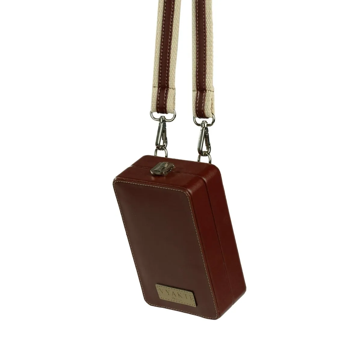 Baksa- Cactus Leather and Banofi Leather Box Bag