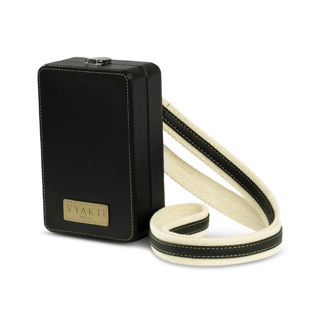 Baksa- Cactus Leather and Banofi Leather Box Bag