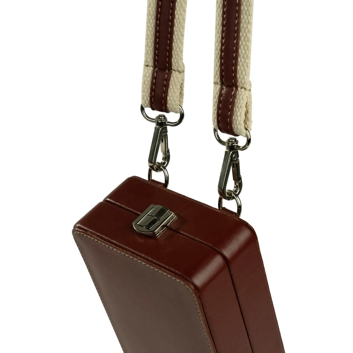 Baksa- Cactus Leather and Banofi Leather Box Bag