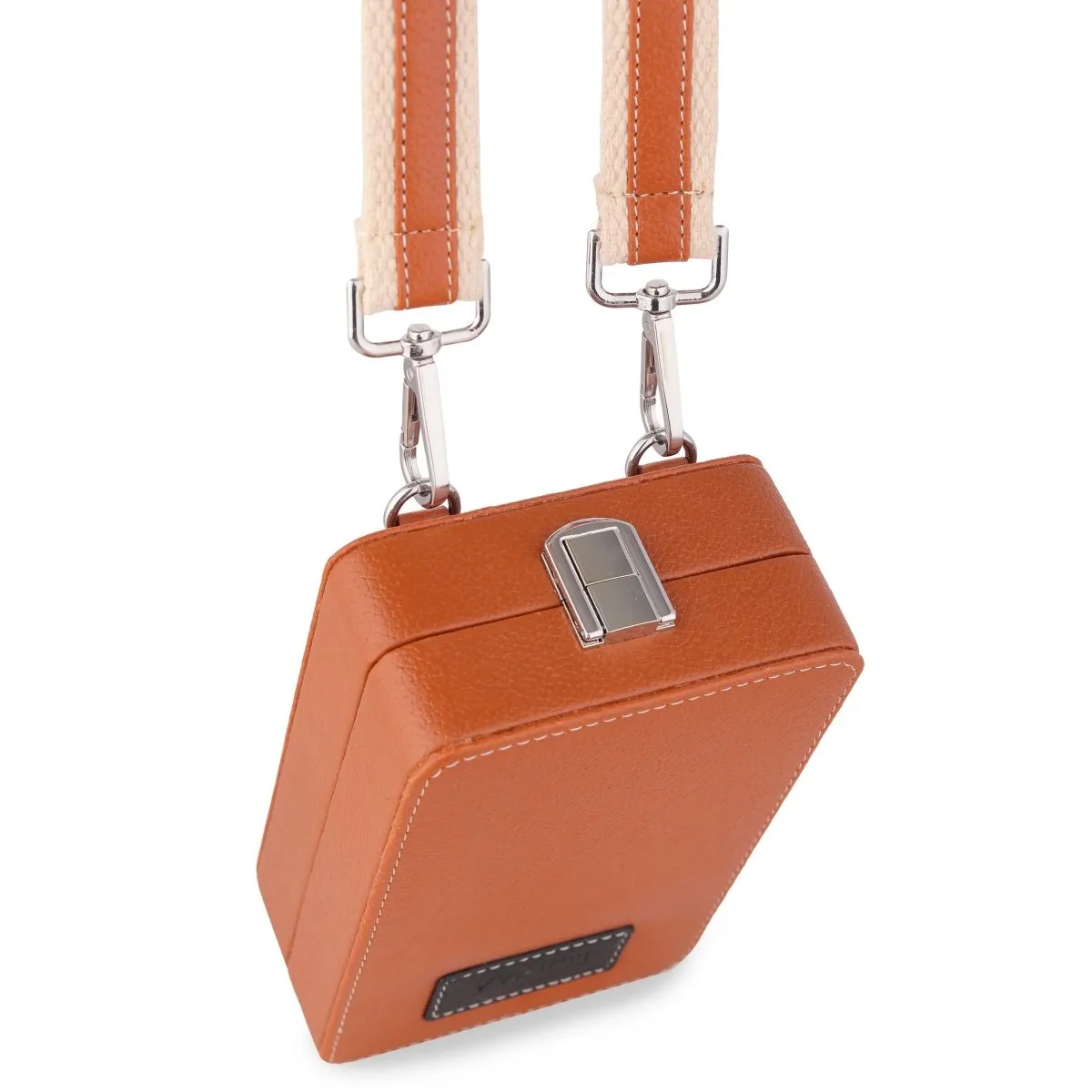 Baksa- Cactus Leather and Banofi Leather Box Bag