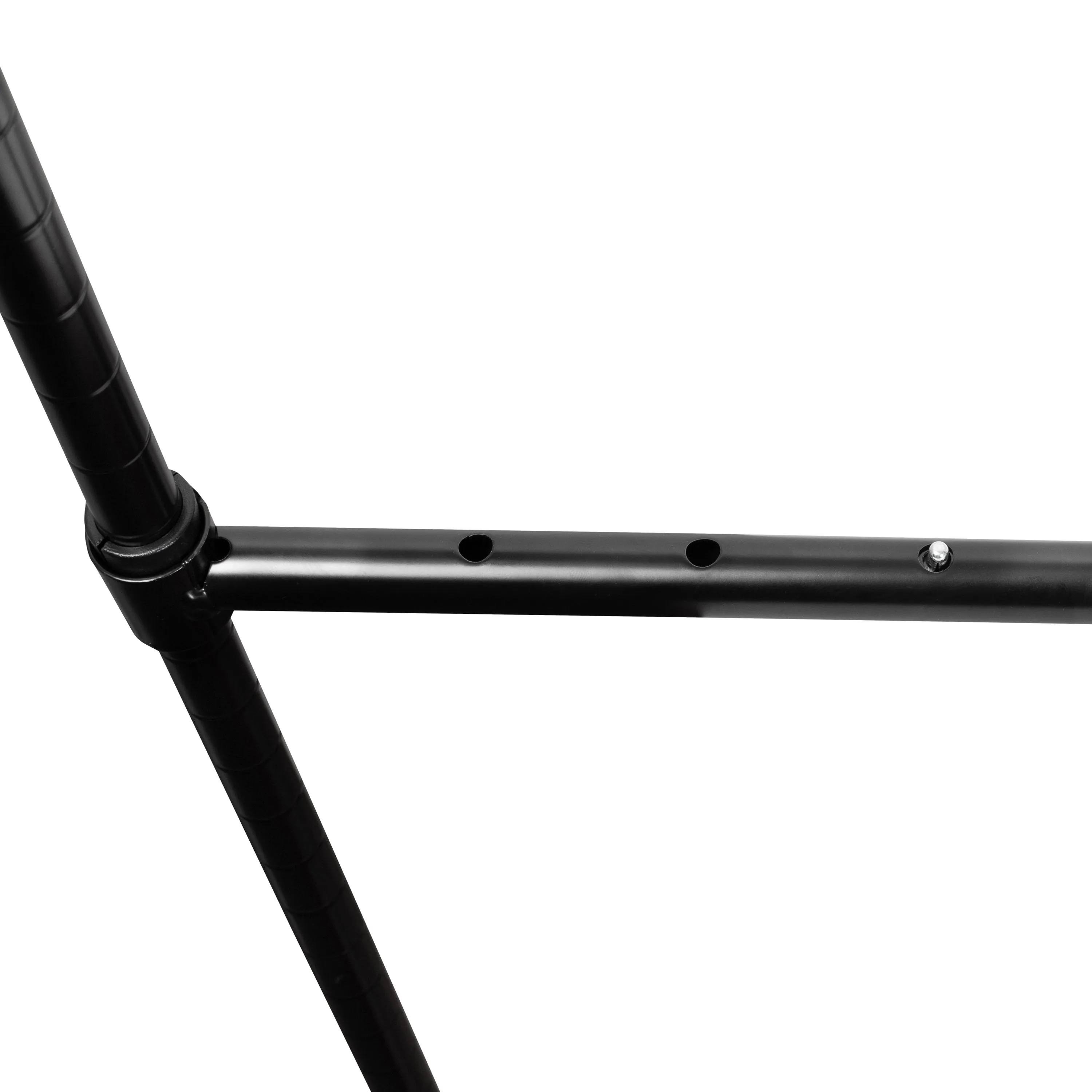 Black Hanging Closet Rod For Clothes Hanging