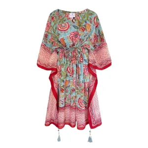 Bora Bora Botanical Midi Kaftan