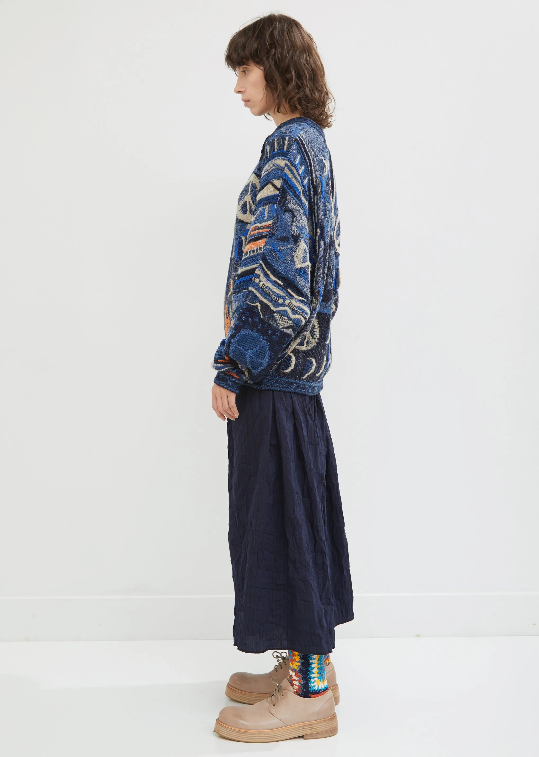 Boro Gaudy Knit Sweater