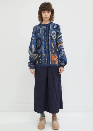 Boro Gaudy Knit Sweater