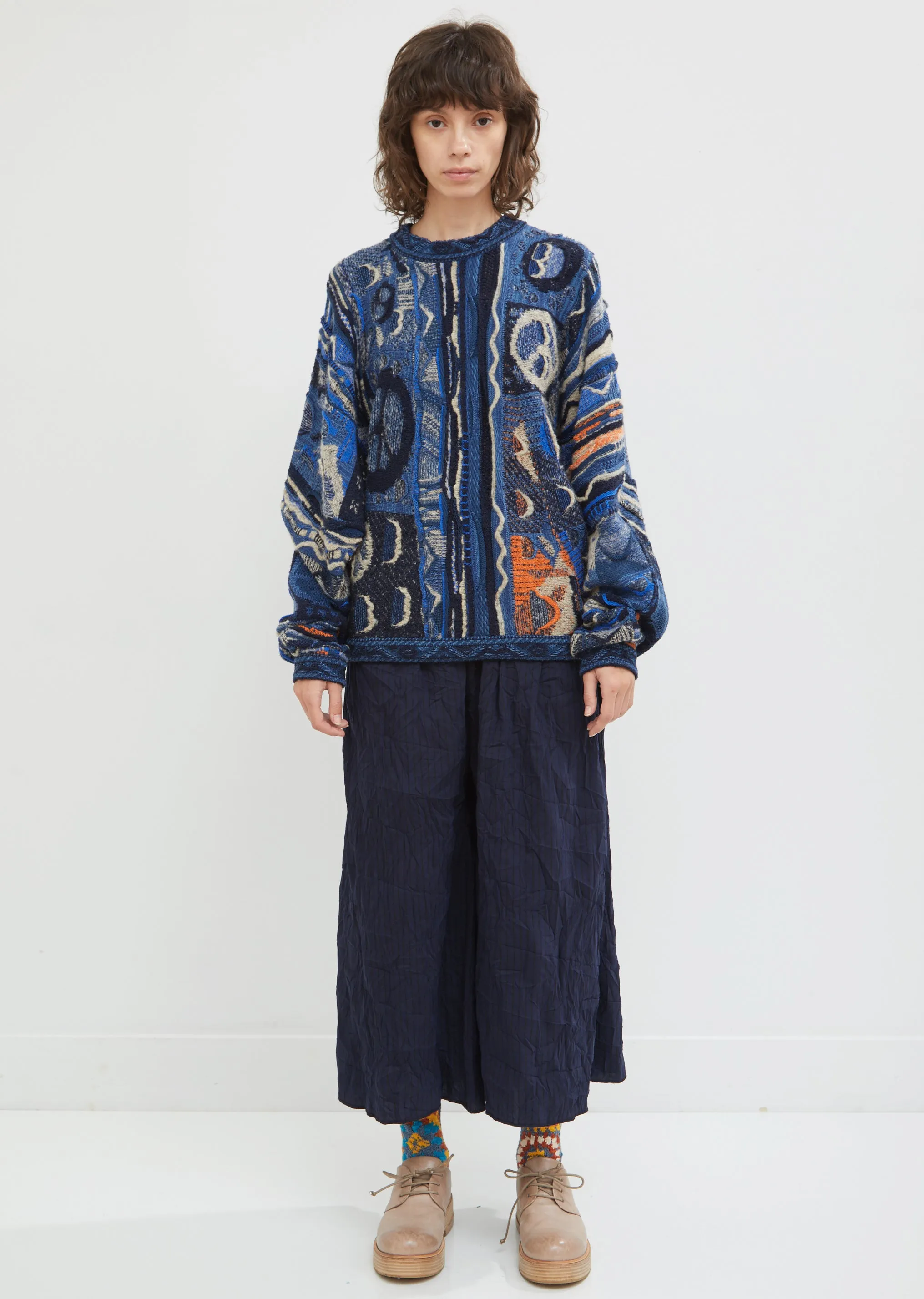 Boro Gaudy Knit Sweater