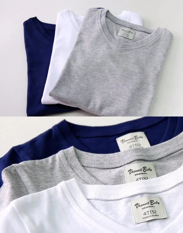 British Short Sleeve T-shirts 3 Pack Set