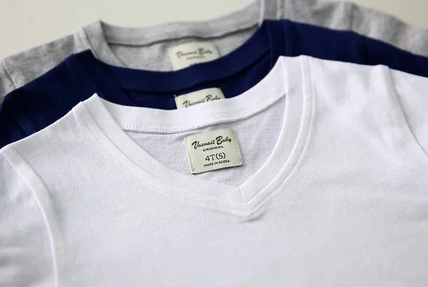 British Short Sleeve T-shirts 3 Pack Set