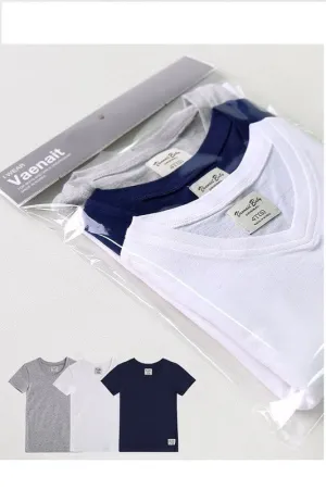 British Short Sleeve T-shirts 3 Pack Set