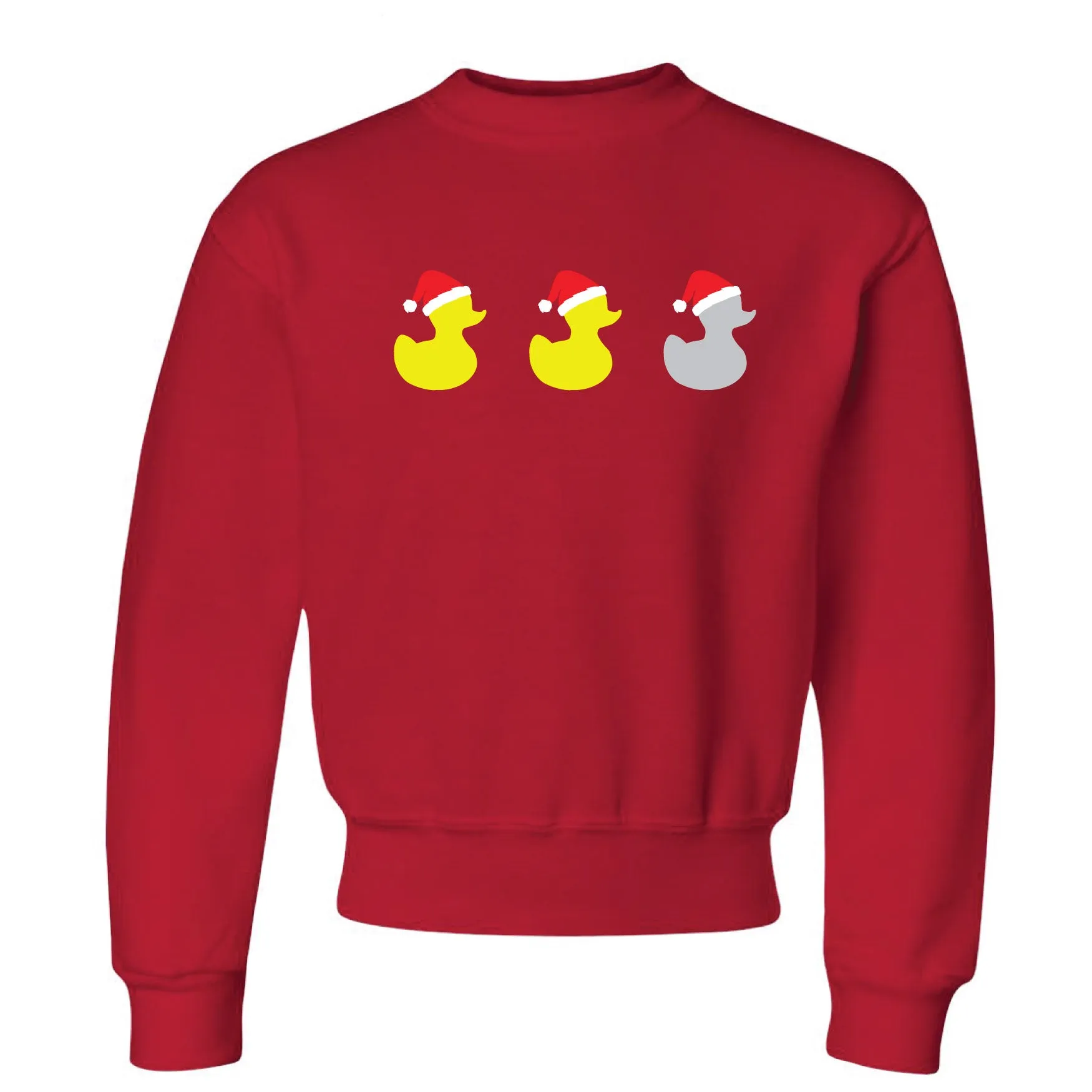 Christmas Duck Duck Grey Duck Minnesota Kids Sweatshirt