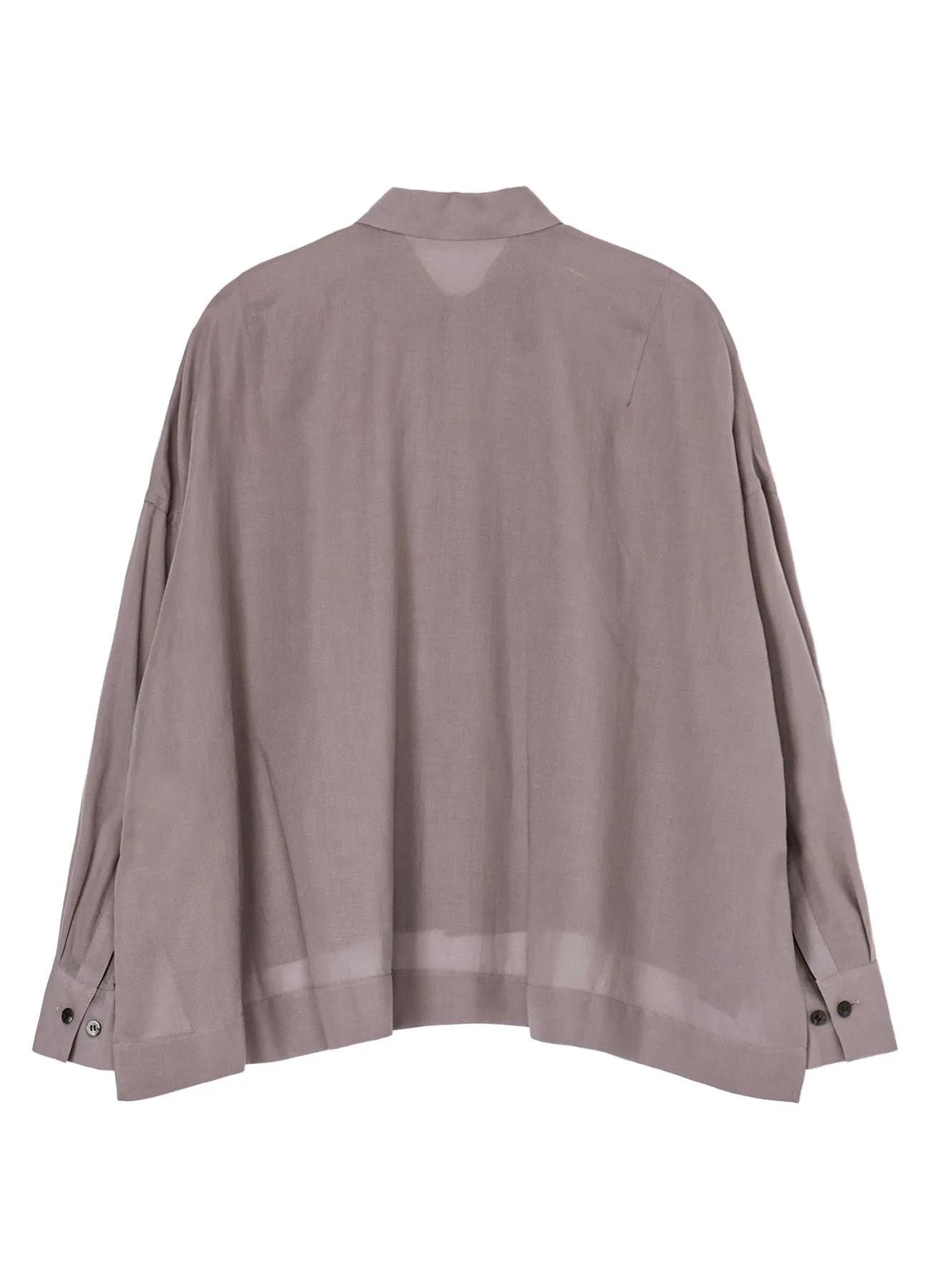 COTTON GEORGETTE BIG SHIRTS