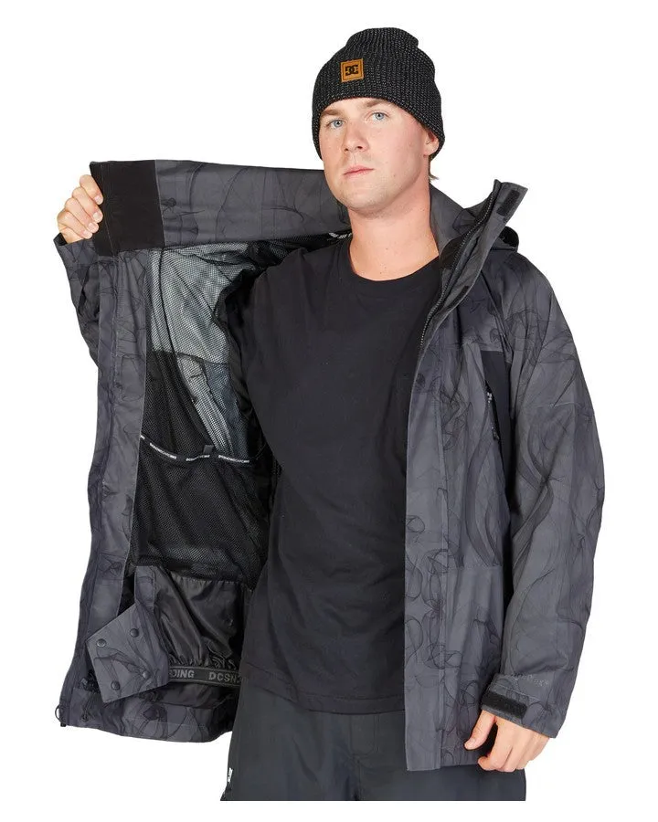 DC Command 45K Snow Jacket - Smoke Dark Shadow - 2023
