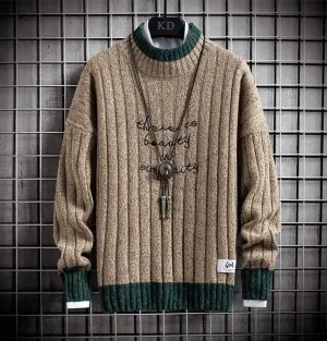 Fashion Thick Warm Men's Sweater