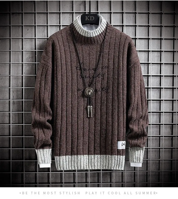 Fashion Thick Warm Men's Sweater