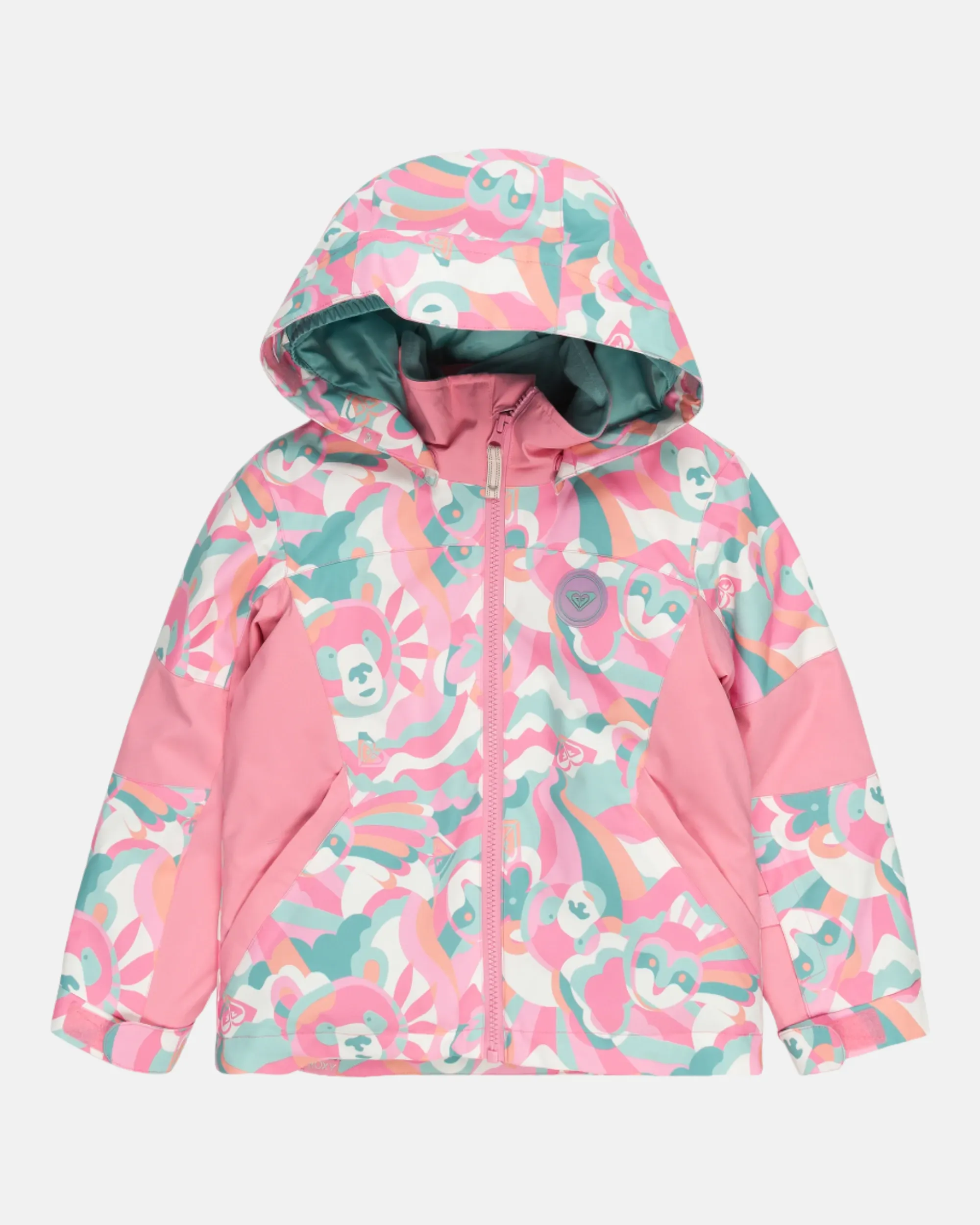 Girls 2-7 Snowy Tale Snow Jacket - Sachet Pink Mountain Night