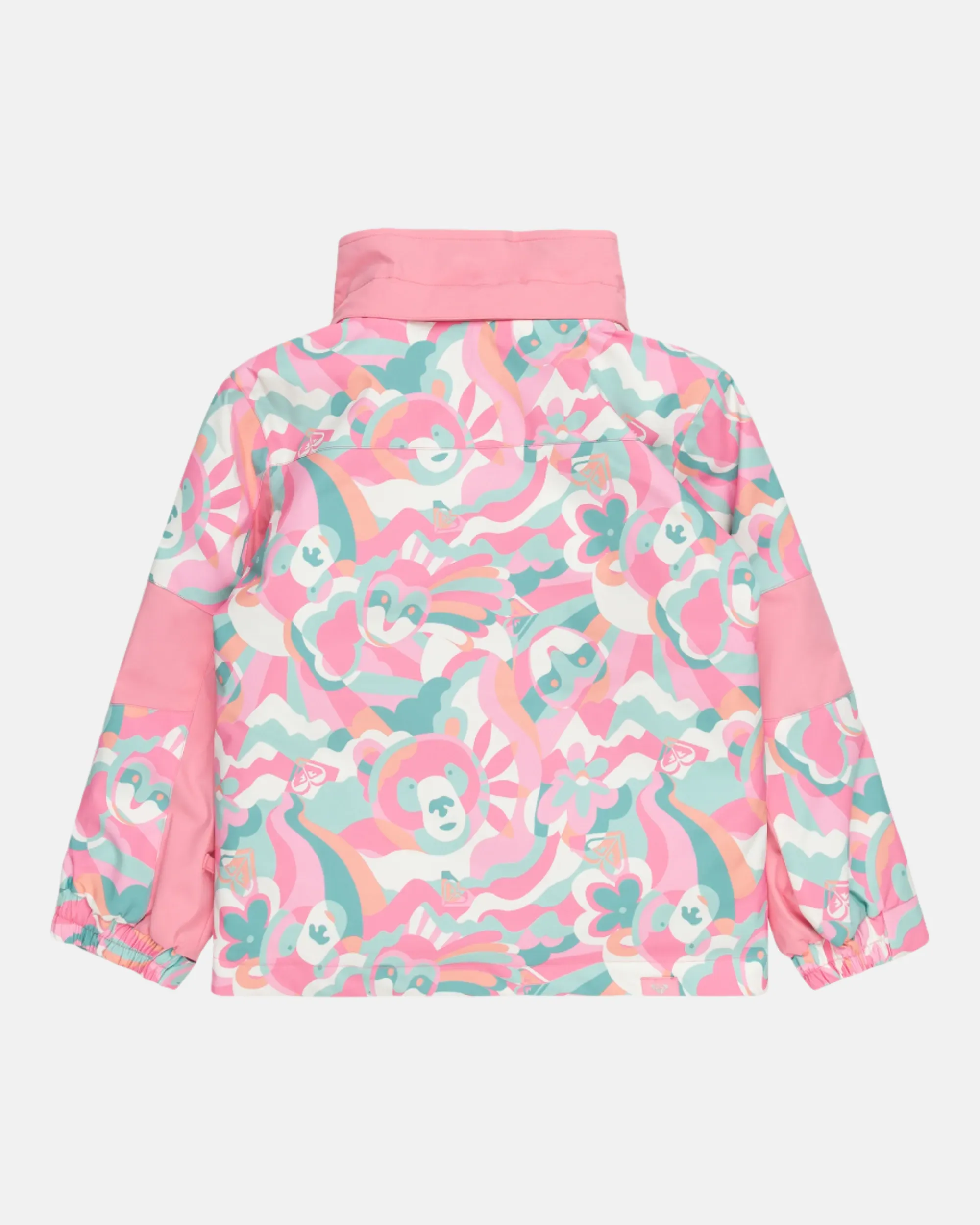 Girls 2-7 Snowy Tale Snow Jacket - Sachet Pink Mountain Night