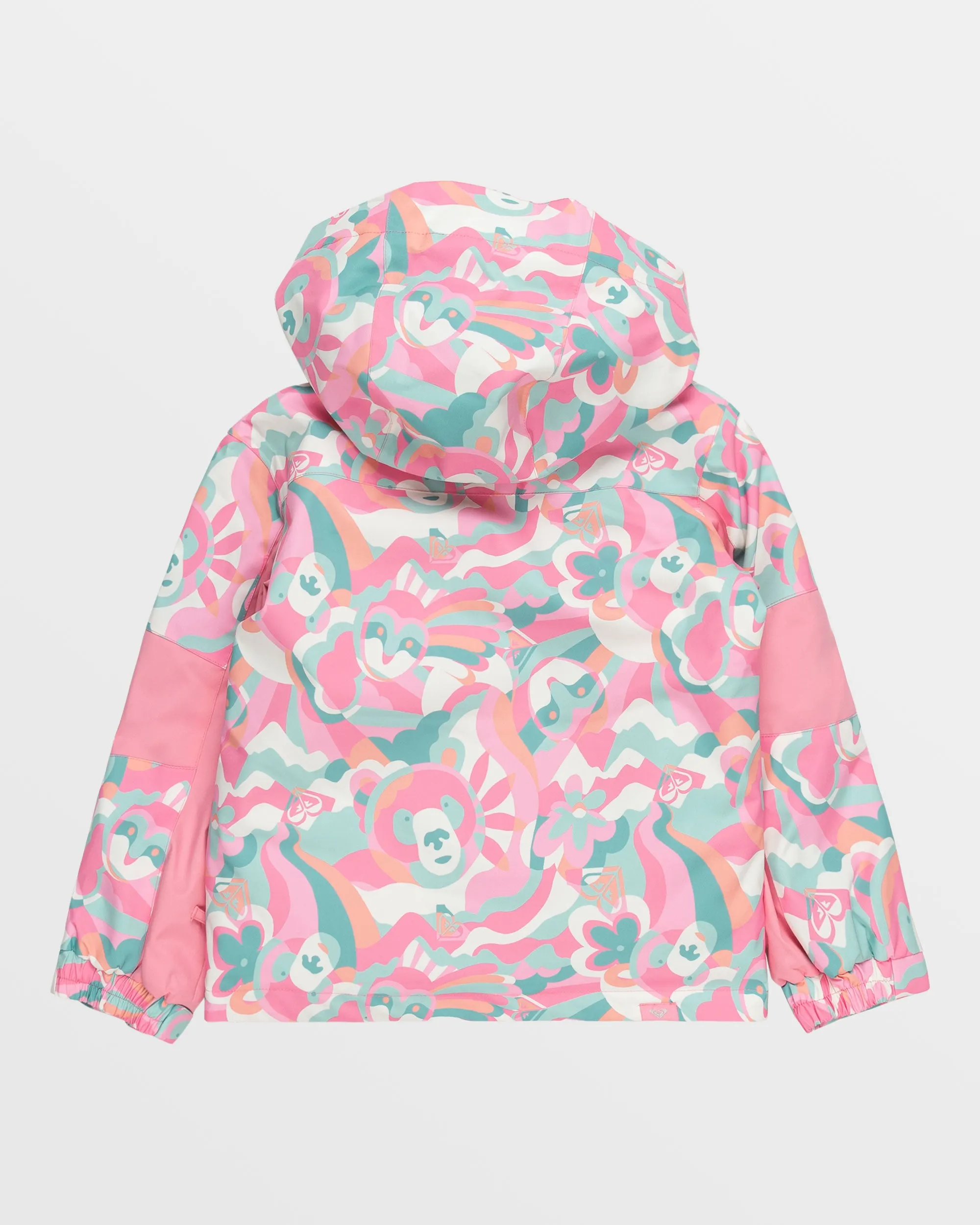 Girls 2-7 Snowy Tale Snow Jacket - Sachet Pink Mountain Night