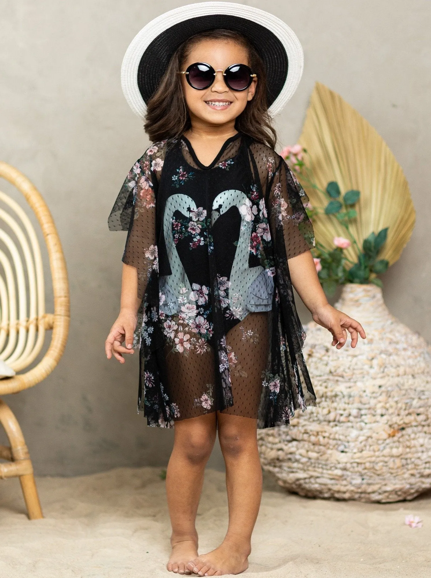 Girls Big Splash Swim Cover Up