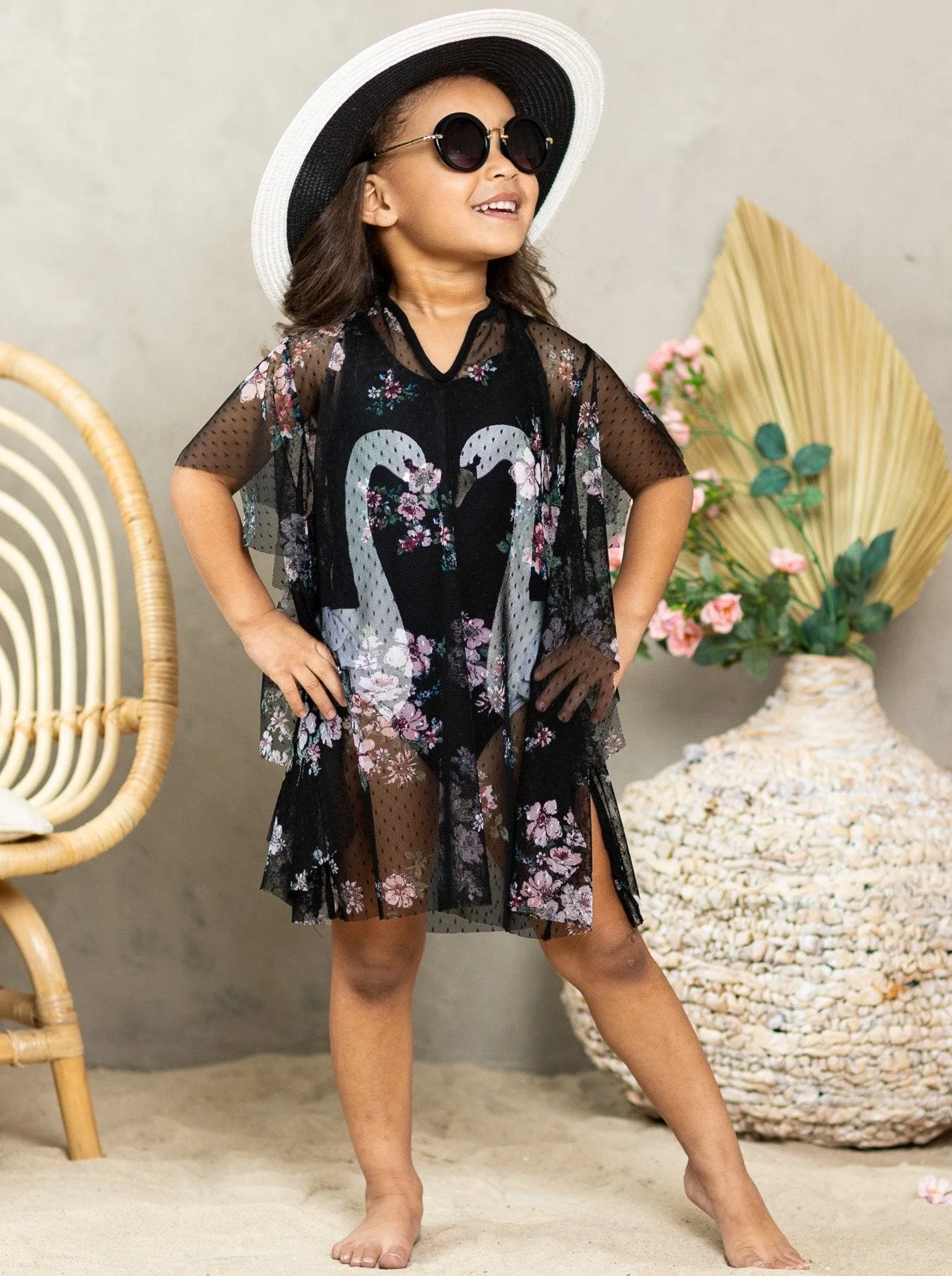 Girls Big Splash Swim Cover Up