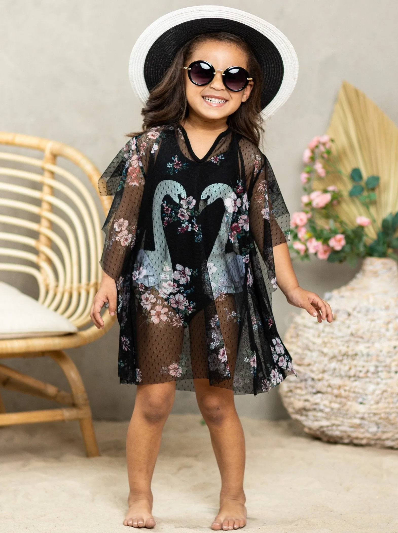 Girls Big Splash Swim Cover Up