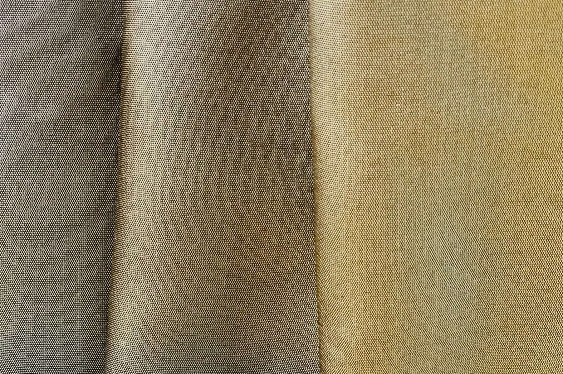 Heavier Ancient Bronze Crisp Silk Mock Broadcloth