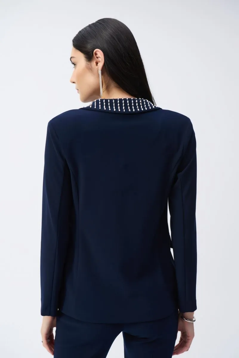 Joseph Ribkoff Embellished Long Sleeve Blazer Jacket 243731
