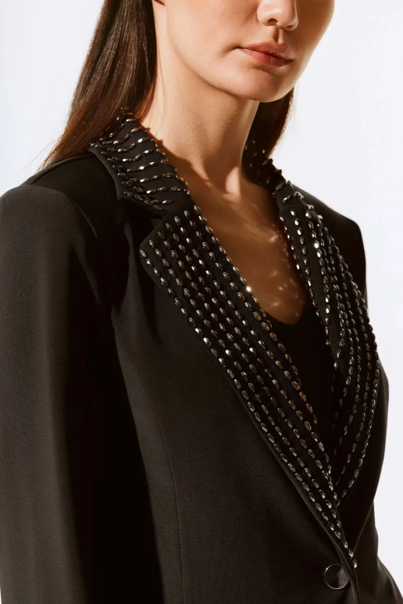 Joseph Ribkoff Embellished Long Sleeve Blazer Jacket 243731