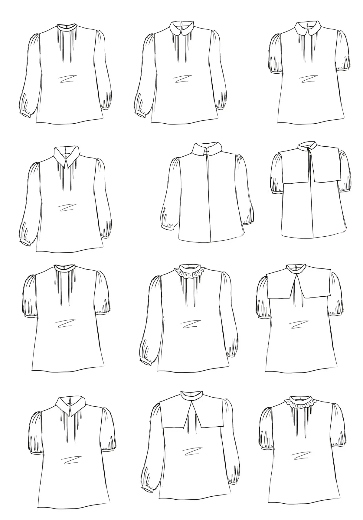 MAISON FAUVE • Tilda Blouse Sewing Pattern