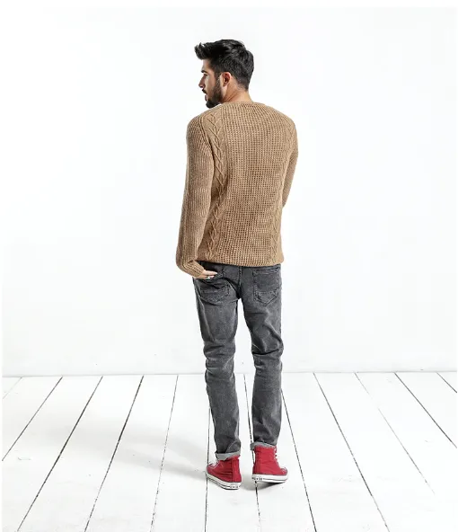 Men's Autumn Casual Slim Sweater
