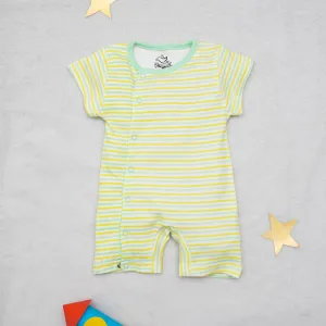 Olive Green Half Sleeves Bodysuit