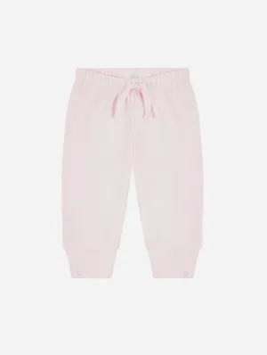 Organic Cotton Trousers | Pink