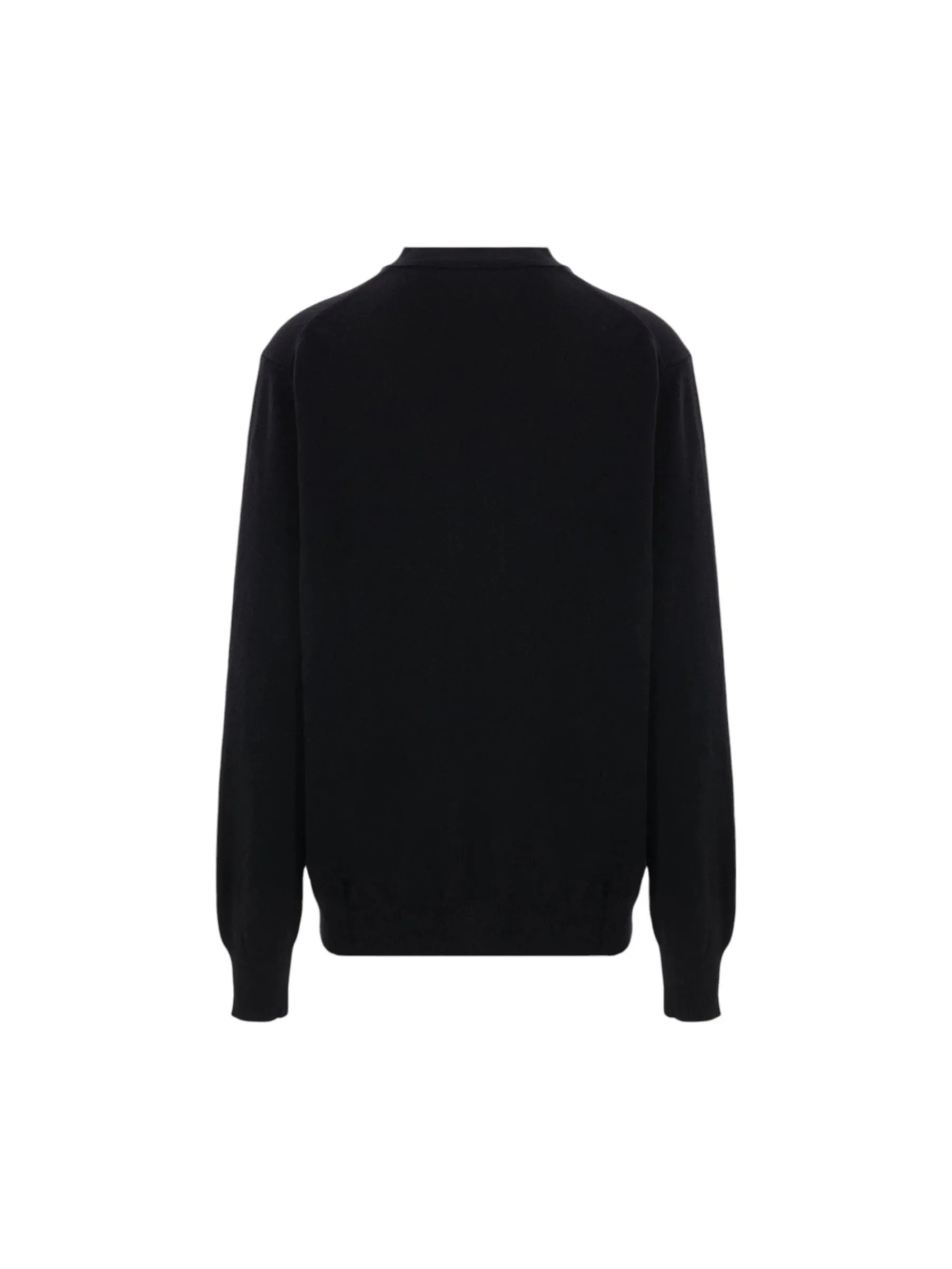 Oversize Wool Sweater Cardigan