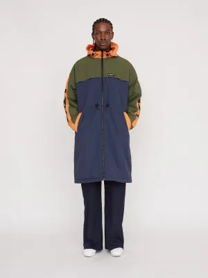 Panelled Oversized Parka