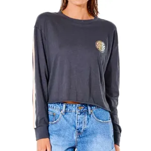 Rip Curl Women's Wettie Crop Long Sleeve T-Shirt