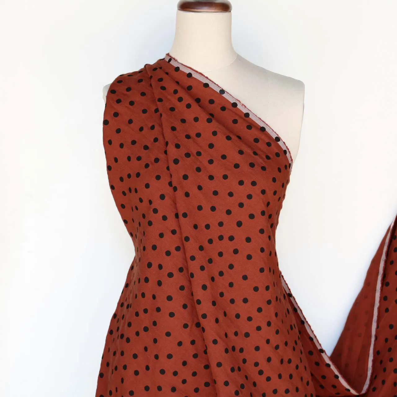 Scattered Spot Sienna Linen