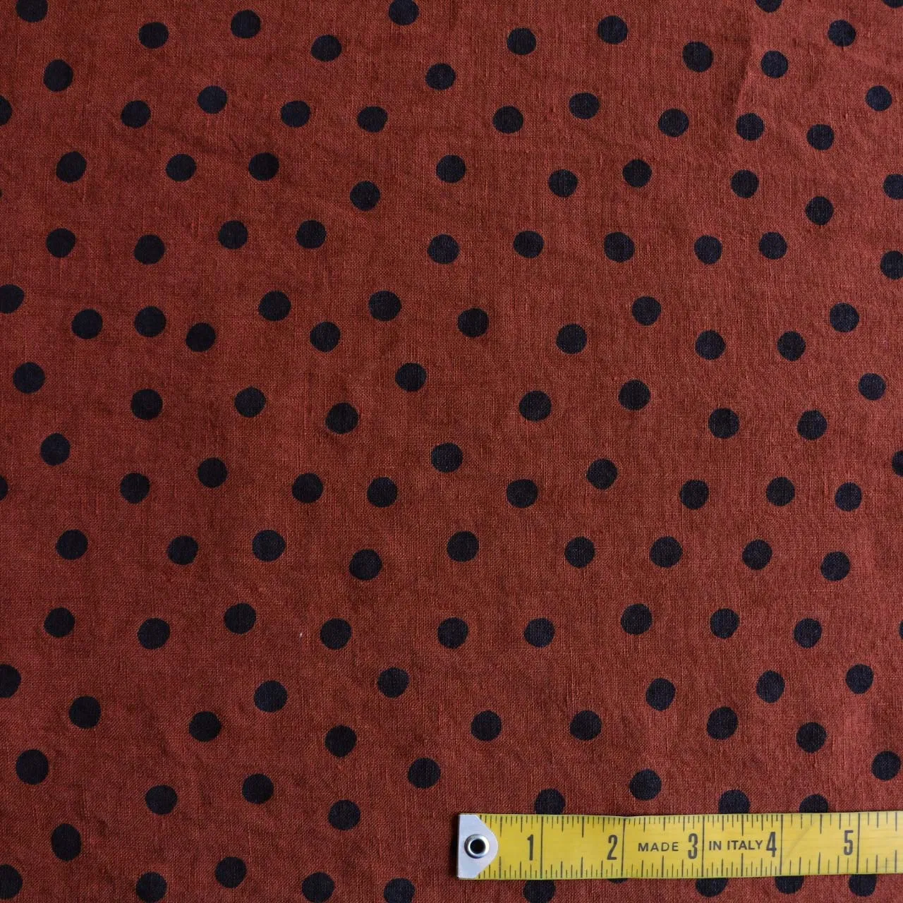 Scattered Spot Sienna Linen