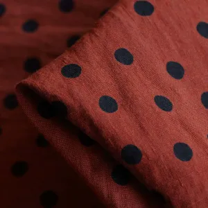 Scattered Spot Sienna Linen