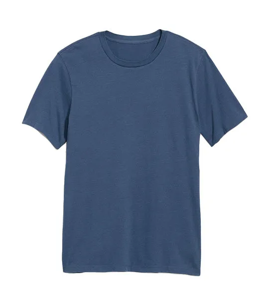 Soft-Washed Crew-Neck T-Shirt for Men Calm Night