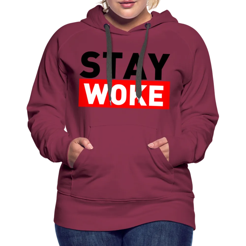 Stay Woke Women’s Premium Hoodie