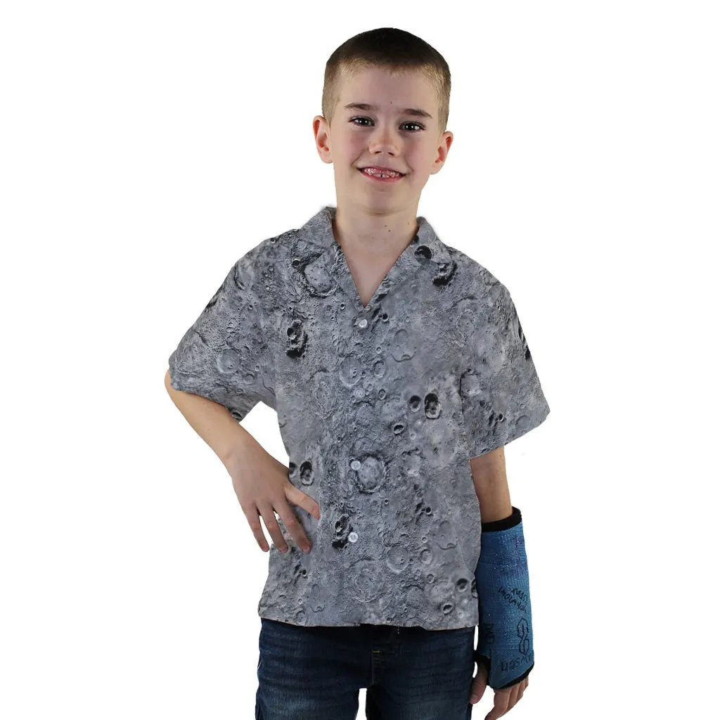 Surface of Mercury Youth Hawaiian Shirt
