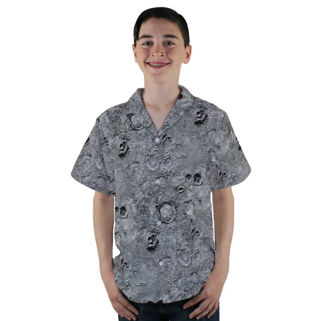 Surface of Mercury Youth Hawaiian Shirt