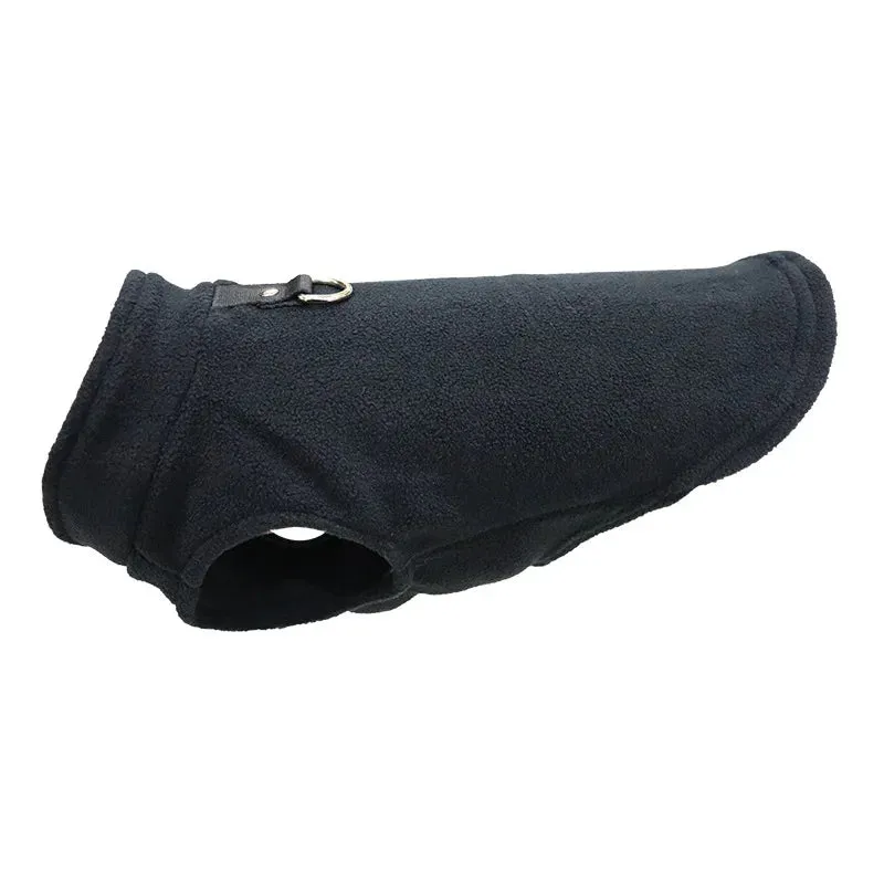 Winter Dog Clothes for Small Dogs/Cats Warm Fleece Sweaters Vest Harness Jacket Puppy Pet Apparel Chihuahua Bulldog Costumes