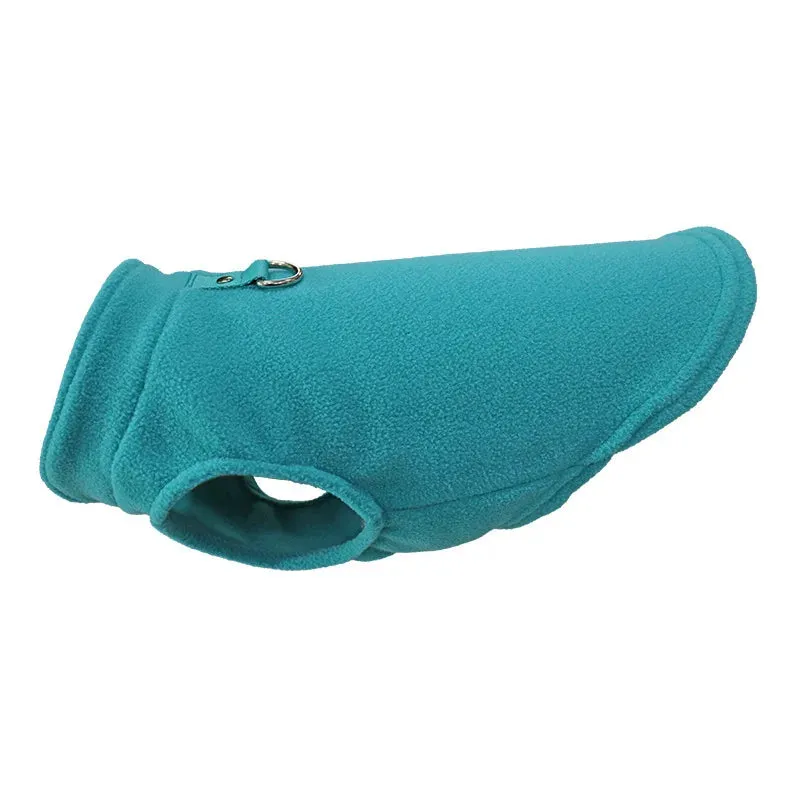 Winter Dog Clothes for Small Dogs/Cats Warm Fleece Sweaters Vest Harness Jacket Puppy Pet Apparel Chihuahua Bulldog Costumes