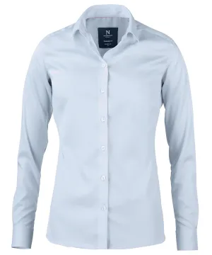 Womens Portland  super non-iron business shirt | Light Blue