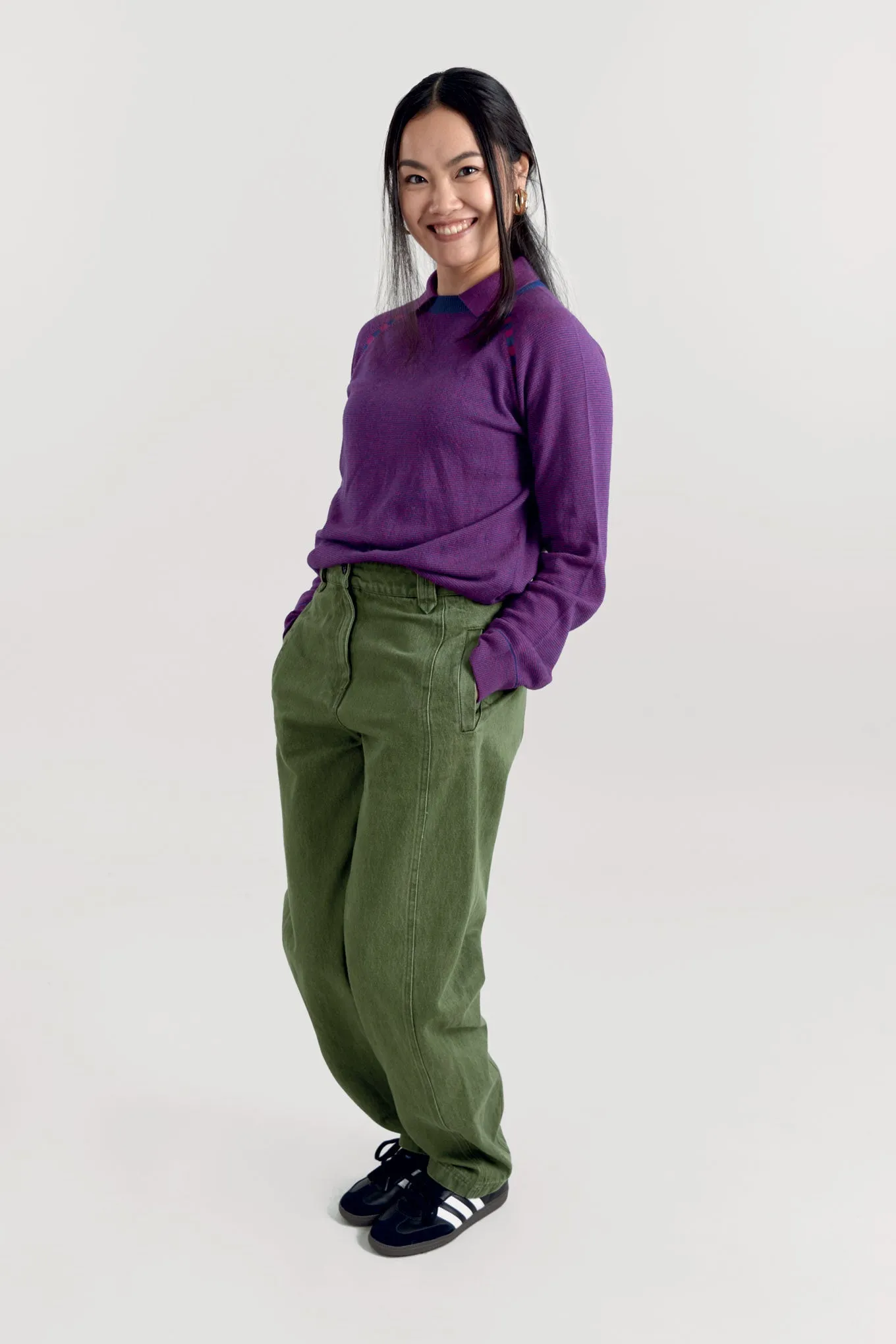 Yaka Trouser Green Wash
